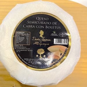 QUESO SEMICURADO CON BOLETUS “DOÑA LEONOR DE ALBURQUERQUE”