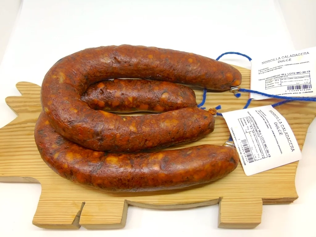 MORCILLA CALABACERA IBERICA DULCE