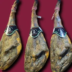 JAMON DE CEBO 50% RAZA IBERICA (VITOLA BLANCA)