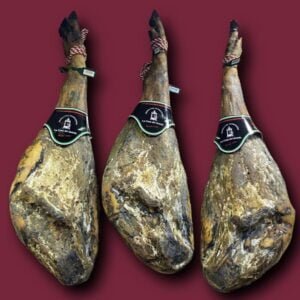 JAMON CEBO CAMPO 50% RAZA IBERICA (VITOLA VERDE)