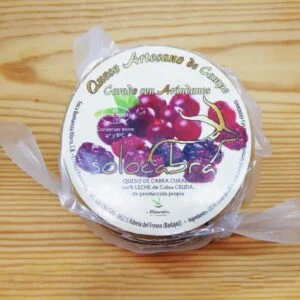 QUESO CURADO CON ARANDANOS “SOLOCABRA”