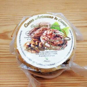 QUESO CURADO CON NUECES “SOLOCABRA”