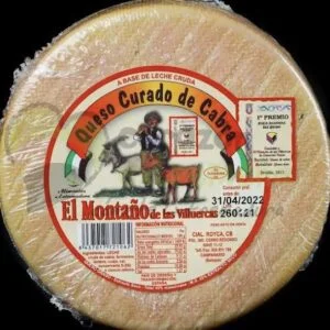 QUESO CURADO DE CABRA “EL MONTAÑO DE LAS VILLUERCAS”