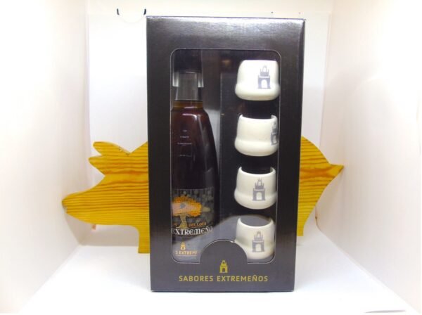 ESTUCHE REGALO LICOR DE BELLOTA “BESO EXTREMEÑO”