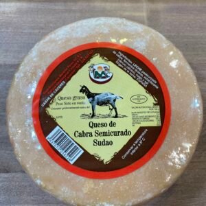 QUESO DE CABRA SEMICURADO SUDAO